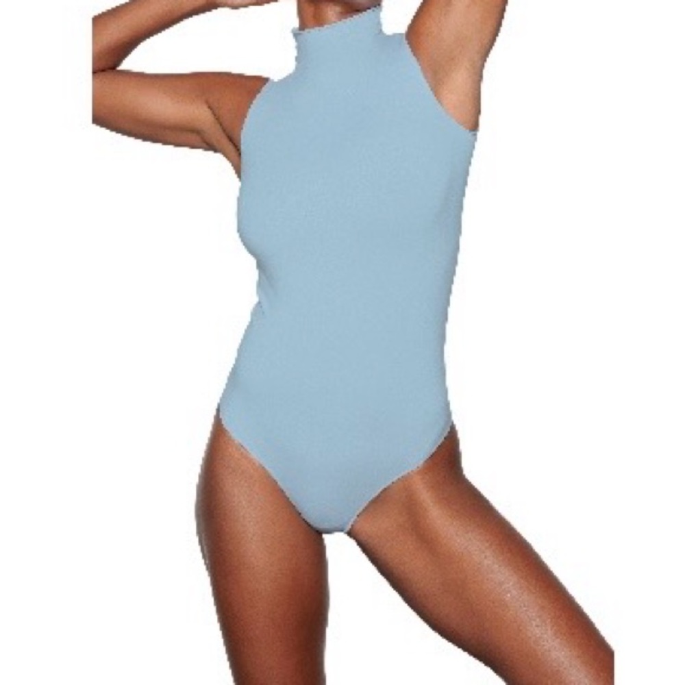 NWOT SKIMS Essential Mock Neck Sleeveless Bodysuit 2x / 3x